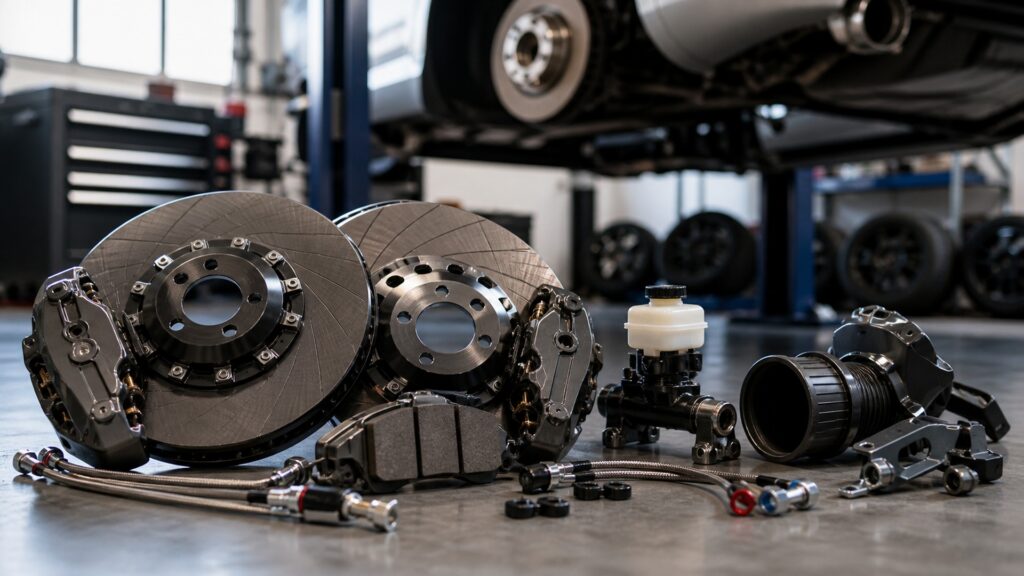track brake kits explainer hero image for Review Streets