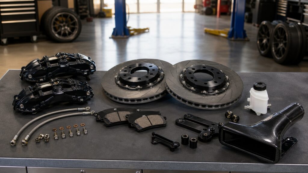track brake kits explainer hero image for Review Streets