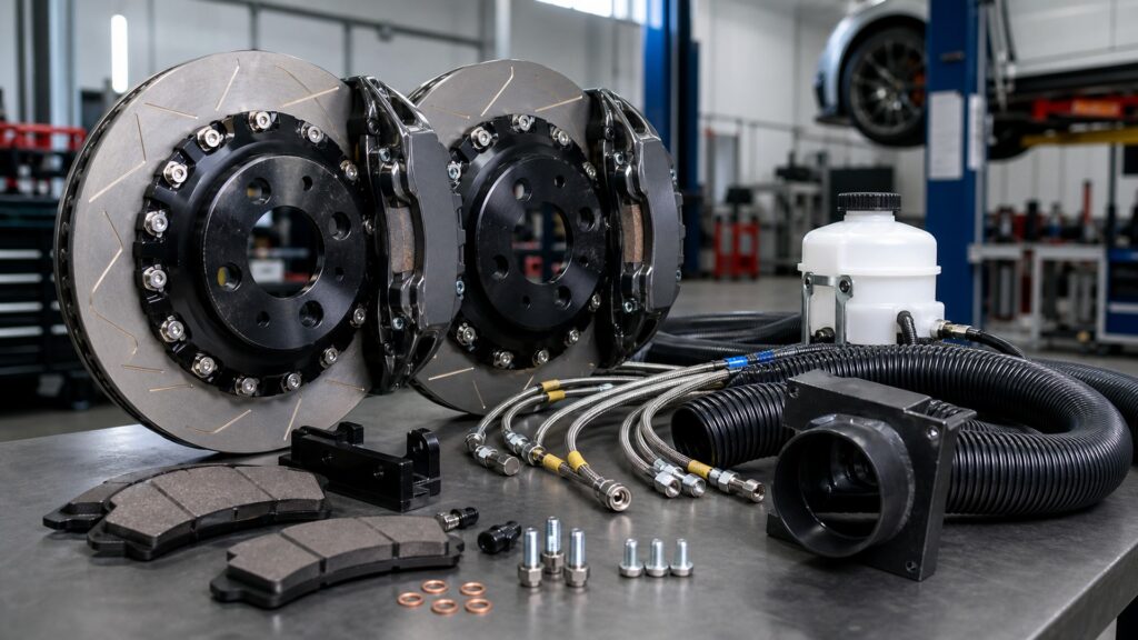 track brake kits explainer hero image for Review Streets