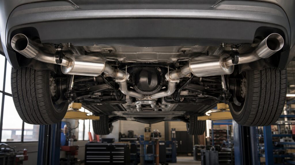 axle-back exhaust systems explainer hero image for Review Streets