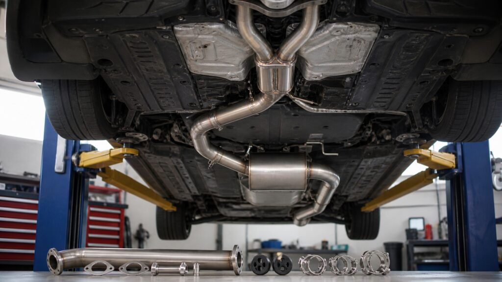 cat-back exhaust systems explainer hero image for Review Streets