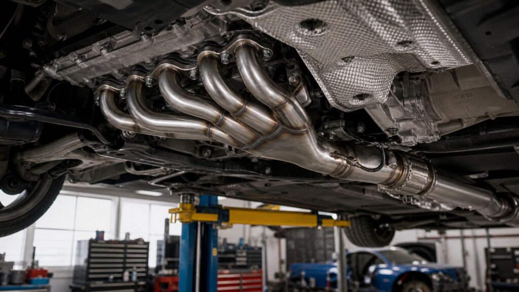 performance exhaust headers explainer hero image for Review Streets