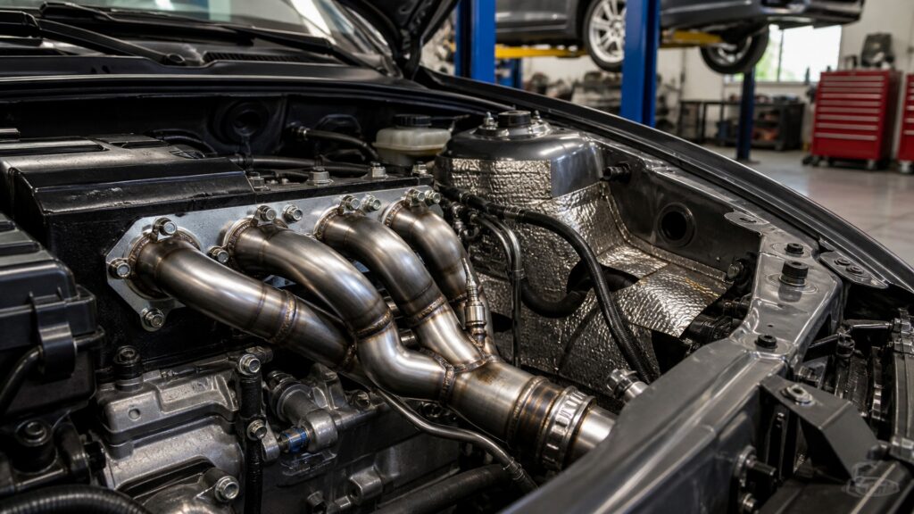performance exhaust headers explainer hero image for Review Streets
