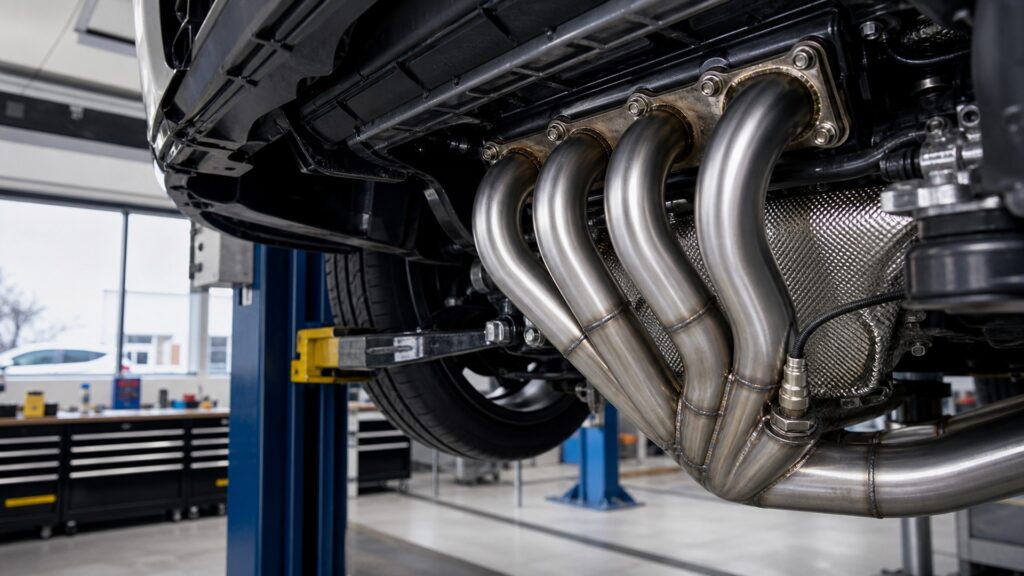 performance exhaust headers explainer hero image for Review Streets