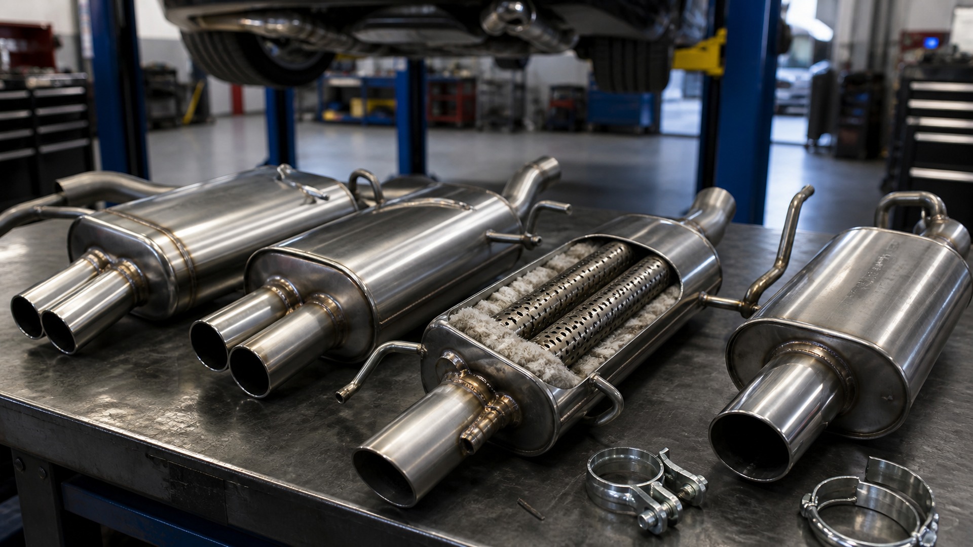 What Makes Performance Mufflers Different from Axle-Back Exhaust Systems