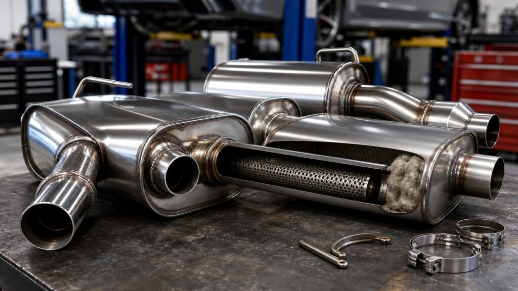 performance mufflers explainer hero image for Review Streets