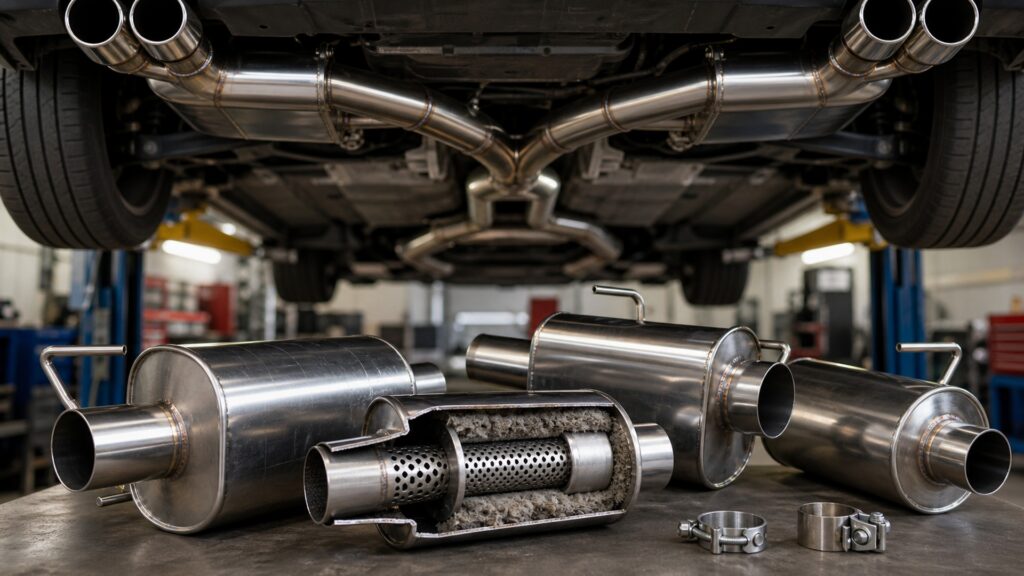 performance mufflers explainer hero image for Review Streets
