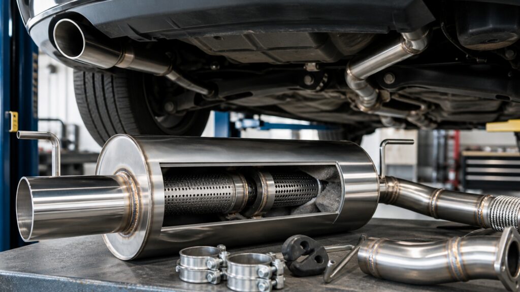 performance mufflers explainer hero image for Review Streets