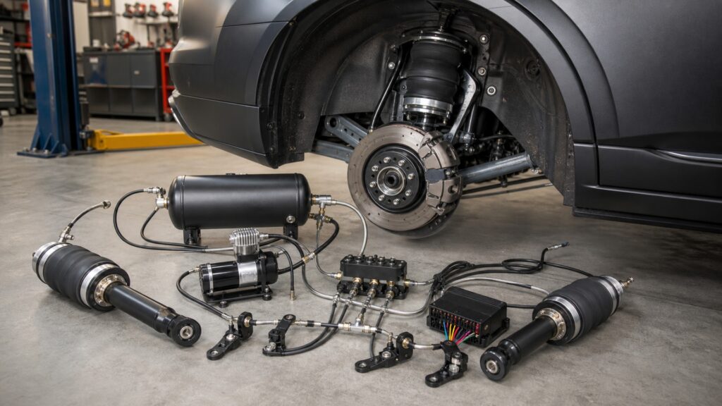 air suspension kits explainer hero image for Review Streets