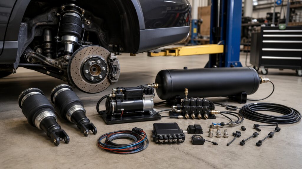 air suspension kits explainer hero image for Review Streets
