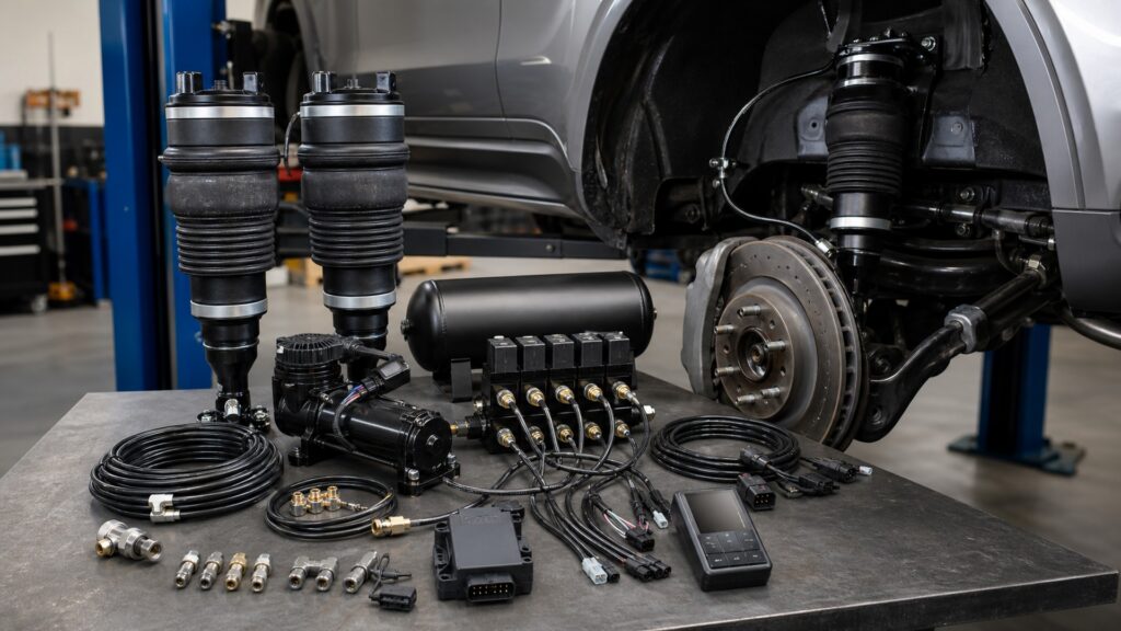 air suspension kits explainer hero image for Review Streets