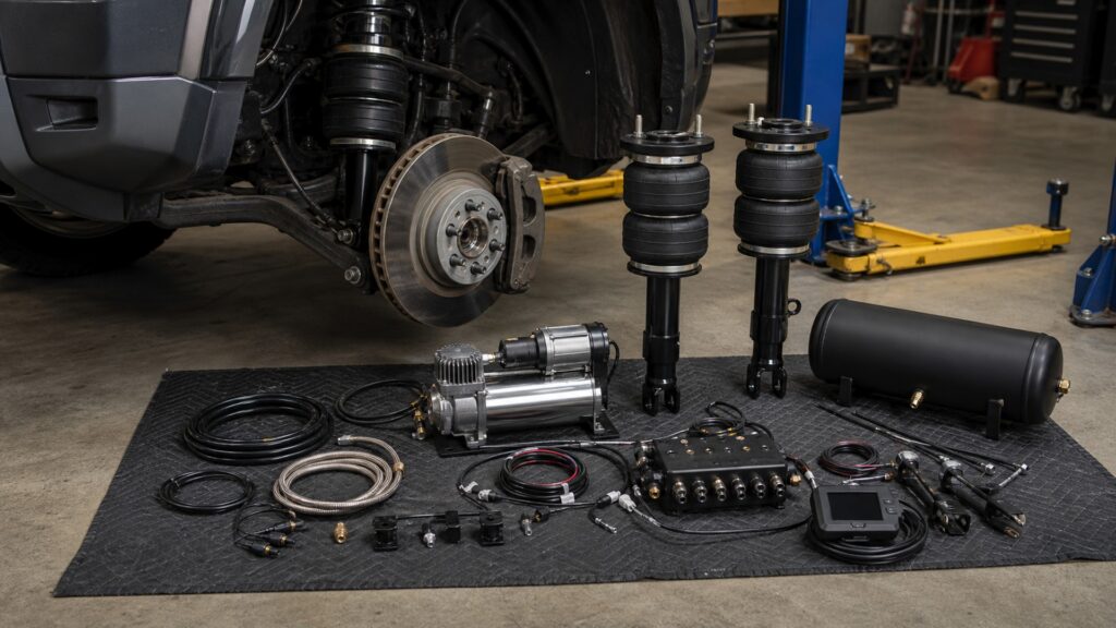 air suspension kits explainer hero image for Review Streets