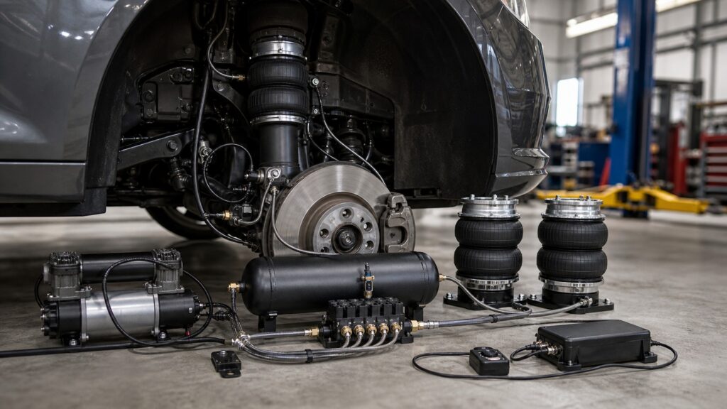 air suspension kits explainer hero image for Review Streets