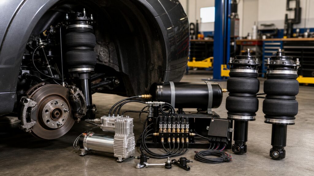 air suspension kits explainer hero image for Review Streets