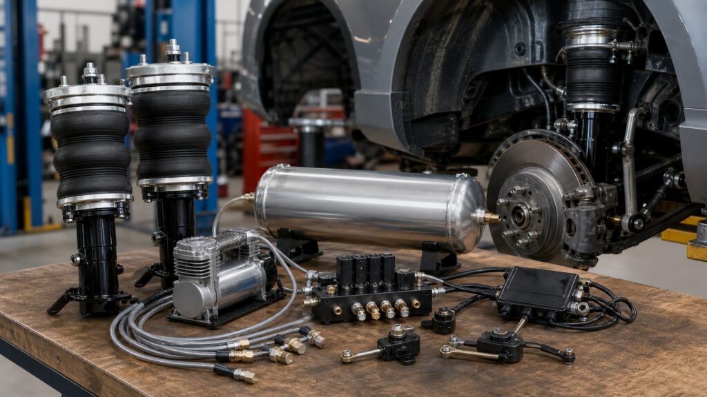 air suspension kits explainer hero image for Review Streets