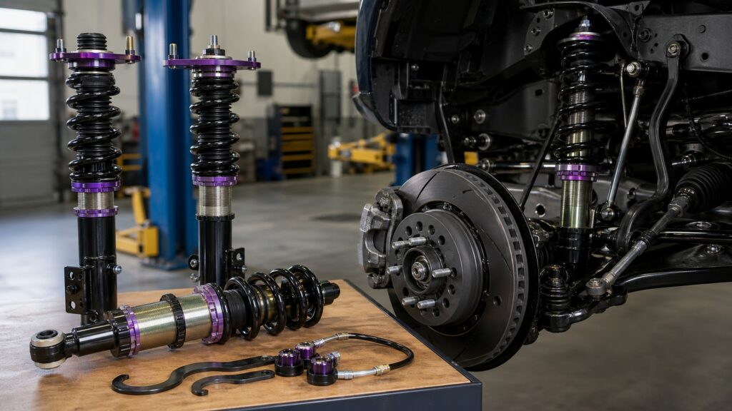 coilover suspension kits explainer hero image for Review Streets