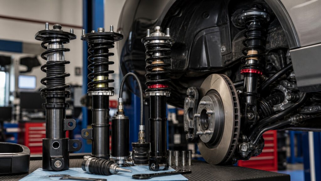 coilover suspension kits explainer hero image for Review Streets