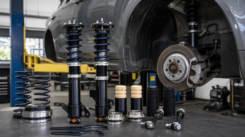 coilover suspension kits explainer hero image for Review Streets