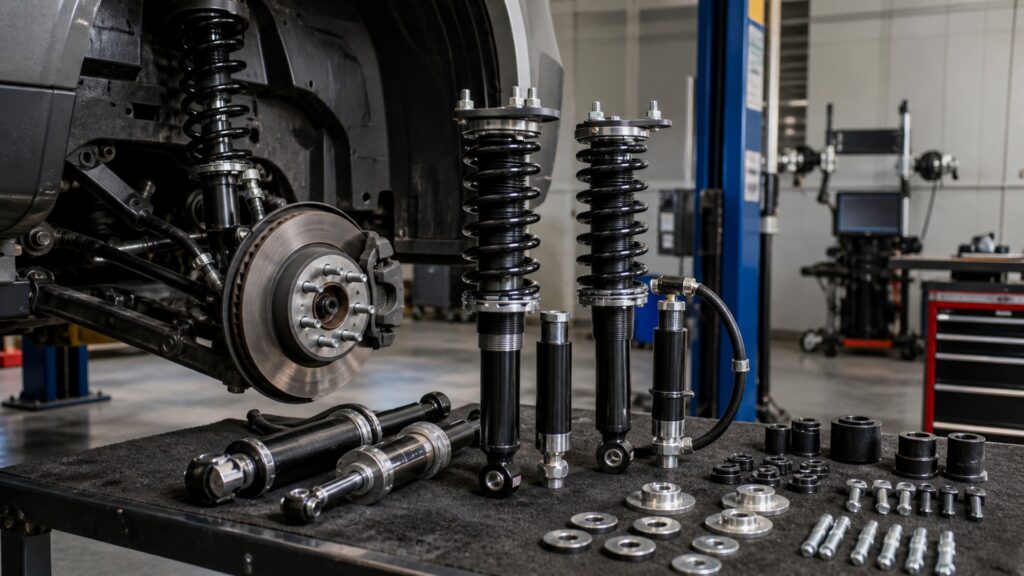 performance shock absorbers explainer hero image for Review Streets
