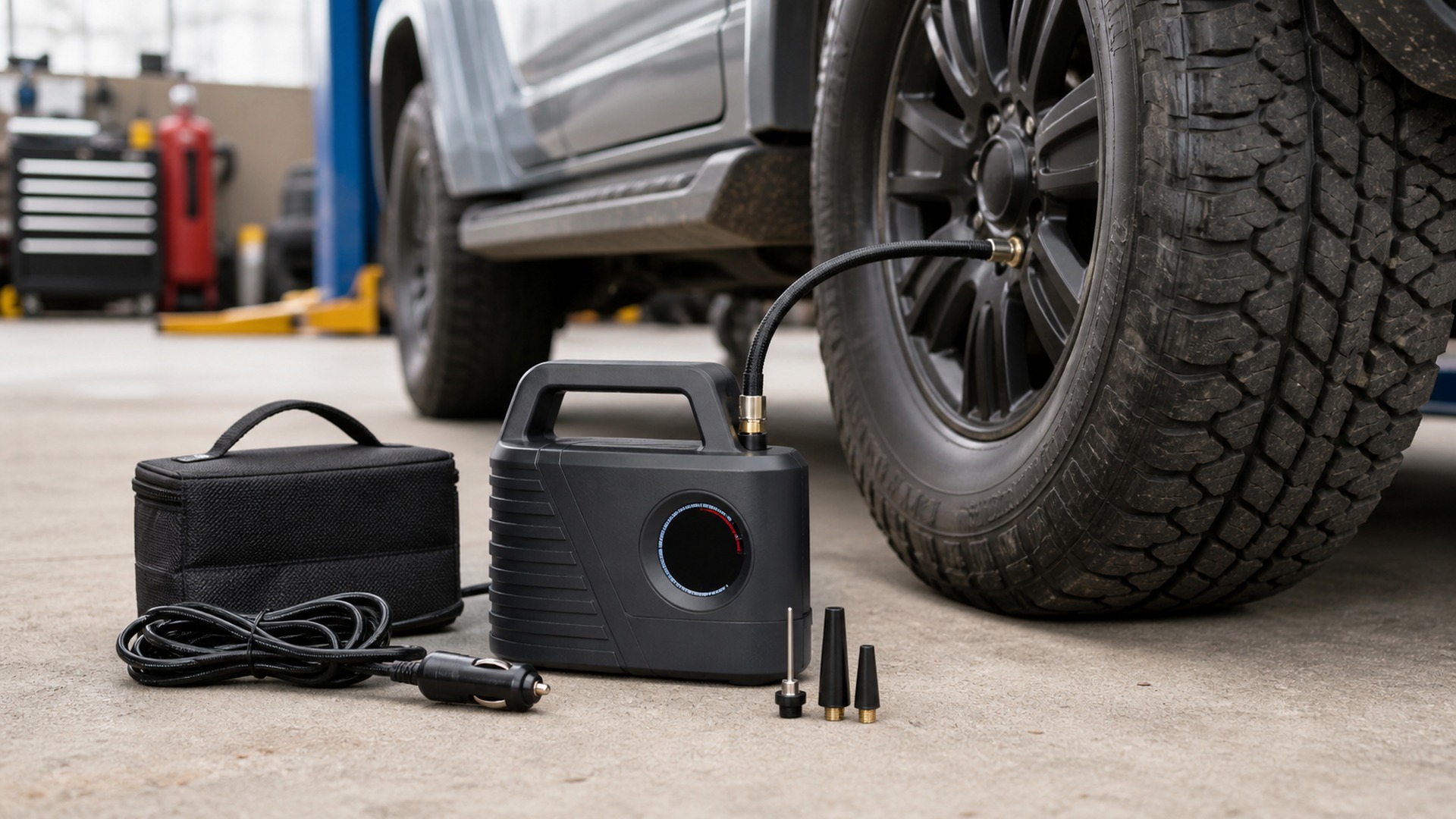 When to Use Emergency Tire Inflators Instead of Portable Tire Sealant Systems