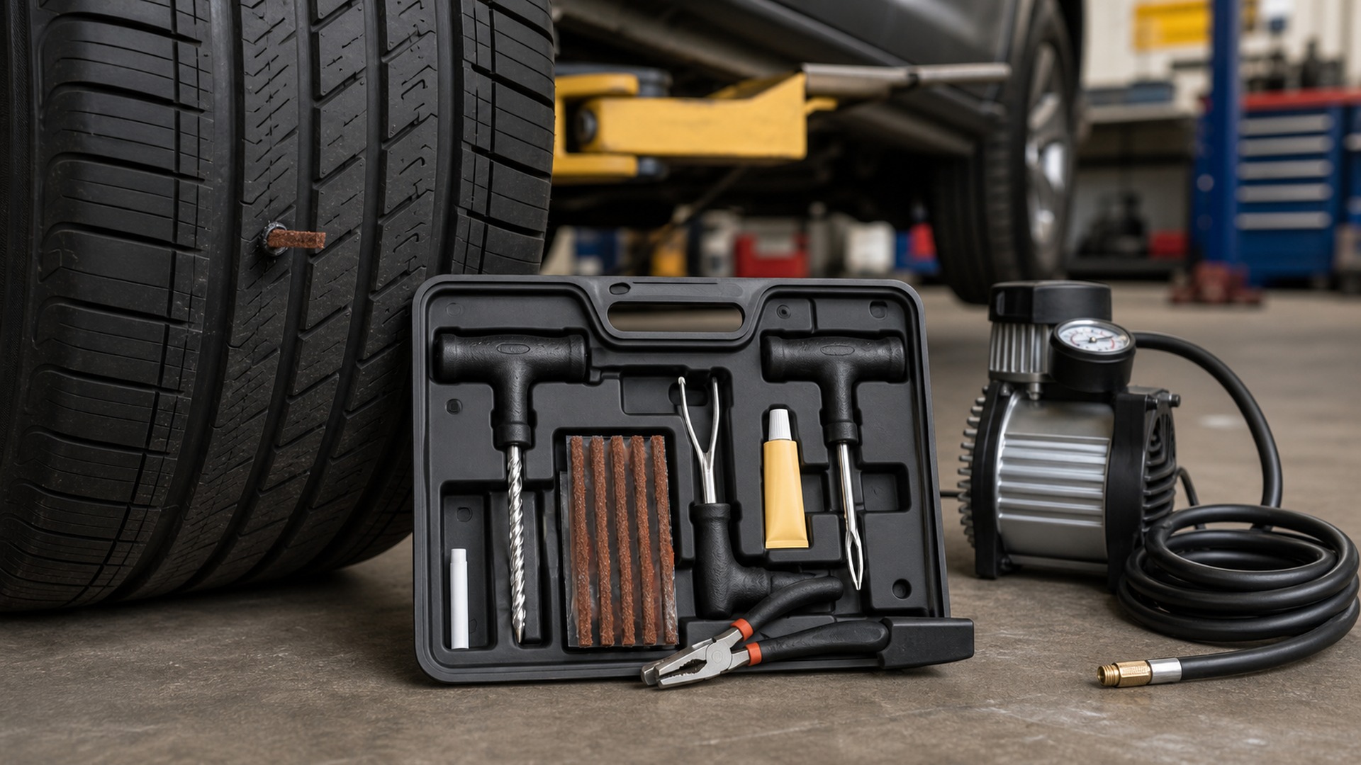 What Makes Plug Repair Kits Different from Emergency Tire Inflators