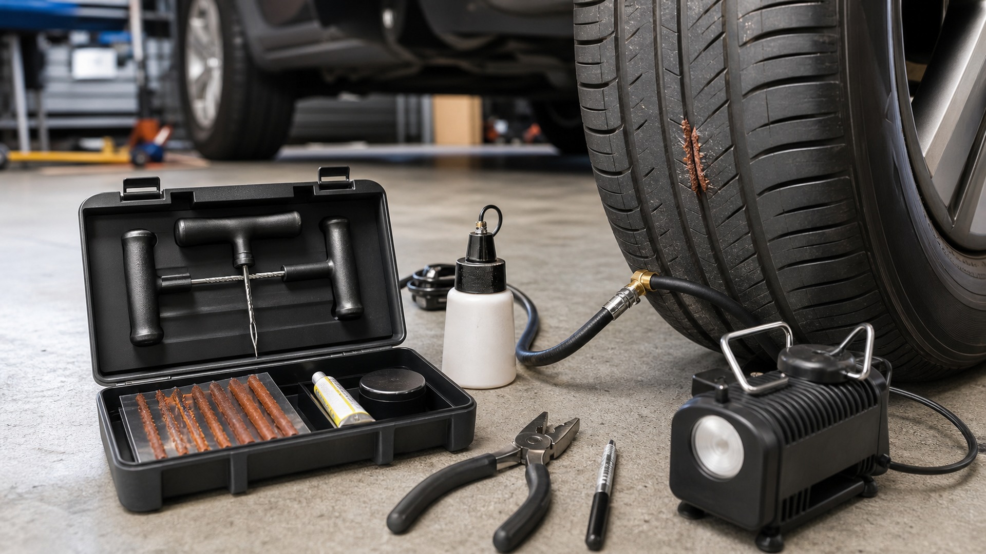 When to Use Plug Repair Kits Instead of Emergency Tire Inflators