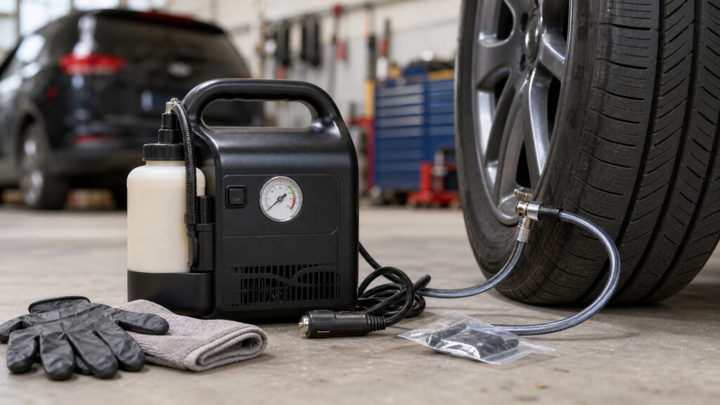 portable tire sealant systems explainer hero image for Review Streets