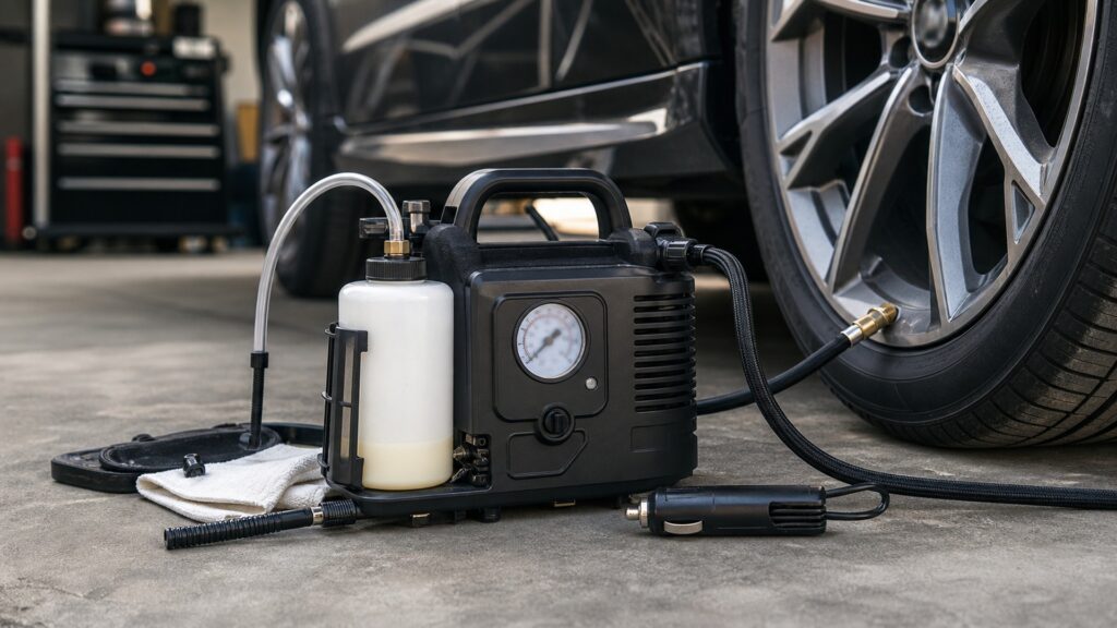 portable tire sealant systems explainer hero image for Review Streets