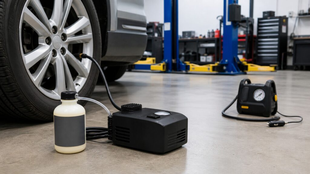 tire sealant kits explainer hero image for Review Streets