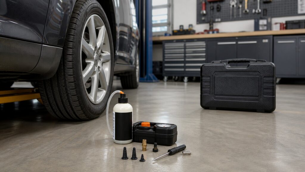 tire sealant kits explainer hero image for Review Streets