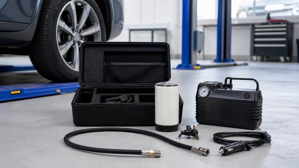 tire sealant kits explainer hero image for Review Streets
