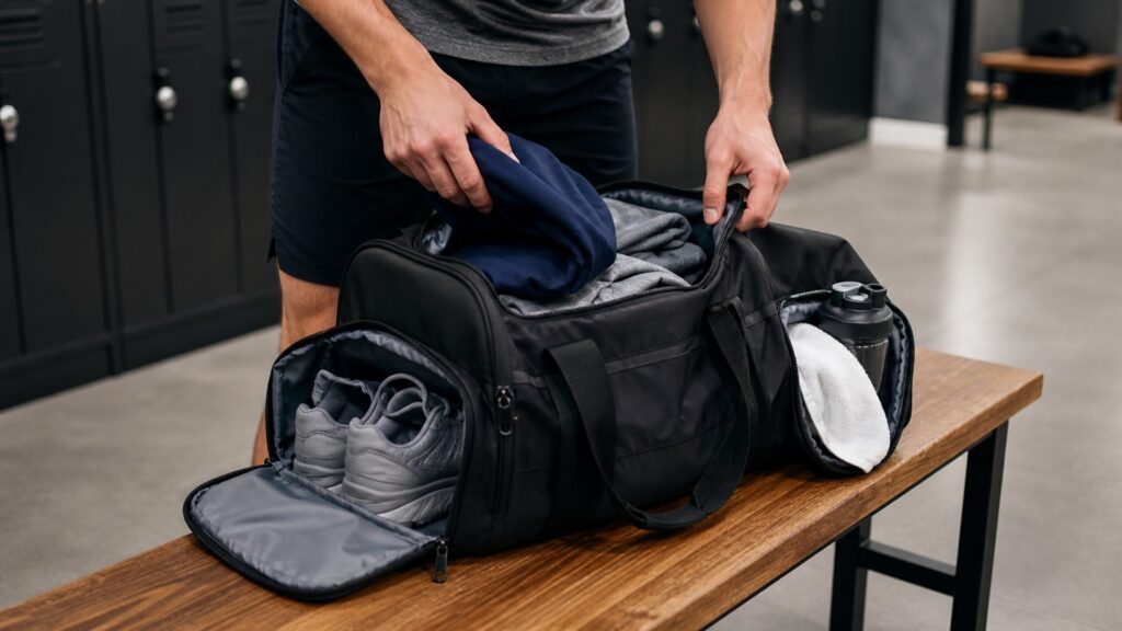 gym bags explainer hero image for Review Streets