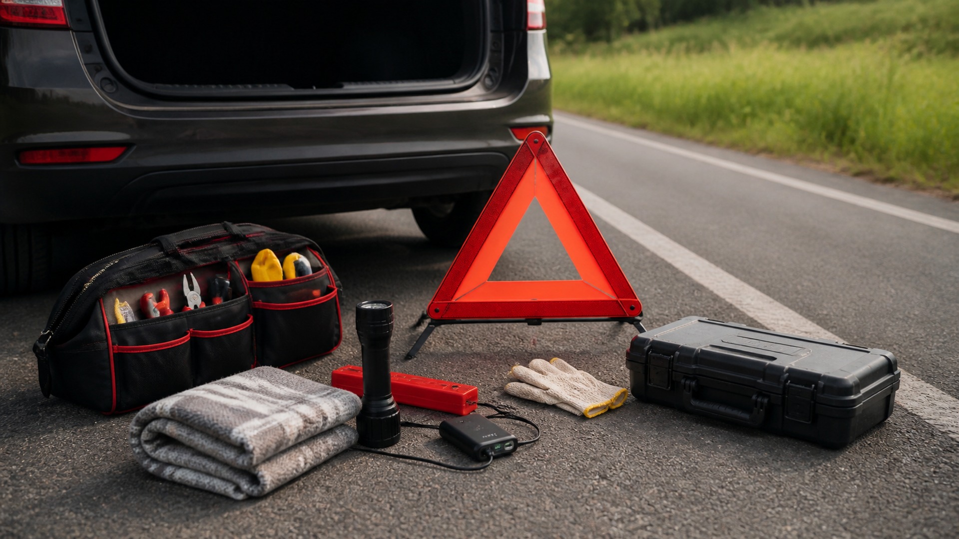 When to Use Vehicle Emergency Kits Instead of Roadside Tool Kits