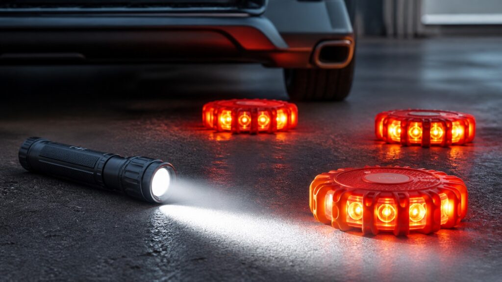 emergency flashlights explainer hero image for Review Streets