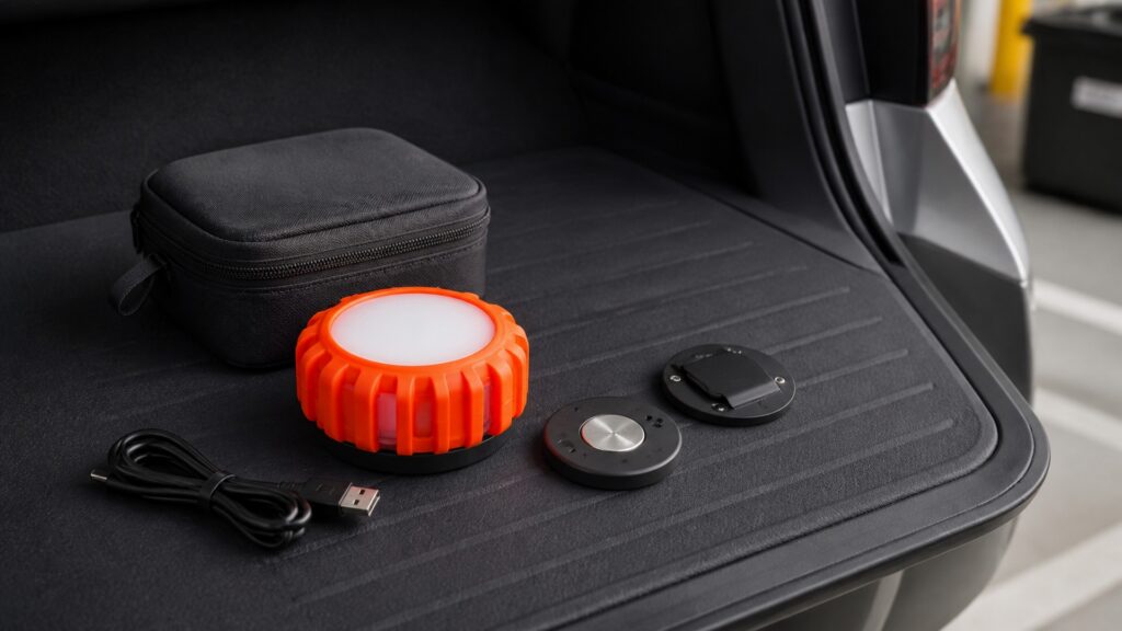 rechargeable safety lights explainer hero image for Review Streets