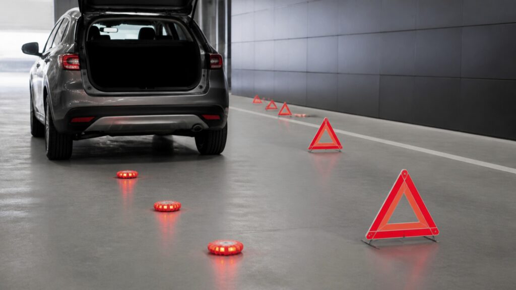 roadside warning triangles explainer hero image for Review Streets