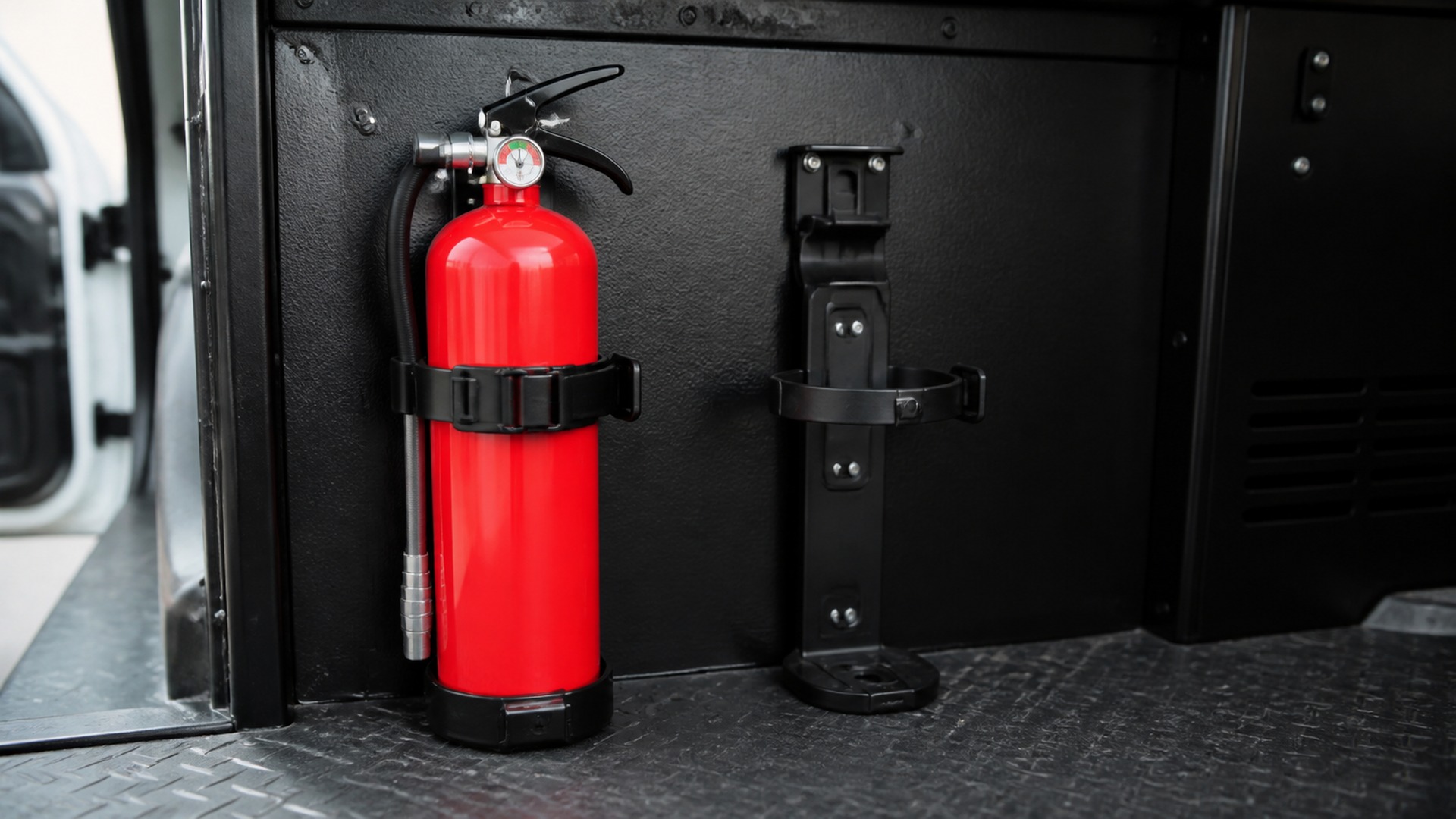 When to Use Automotive Fire Extinguishers Instead of Fire Extinguisher Mounts
