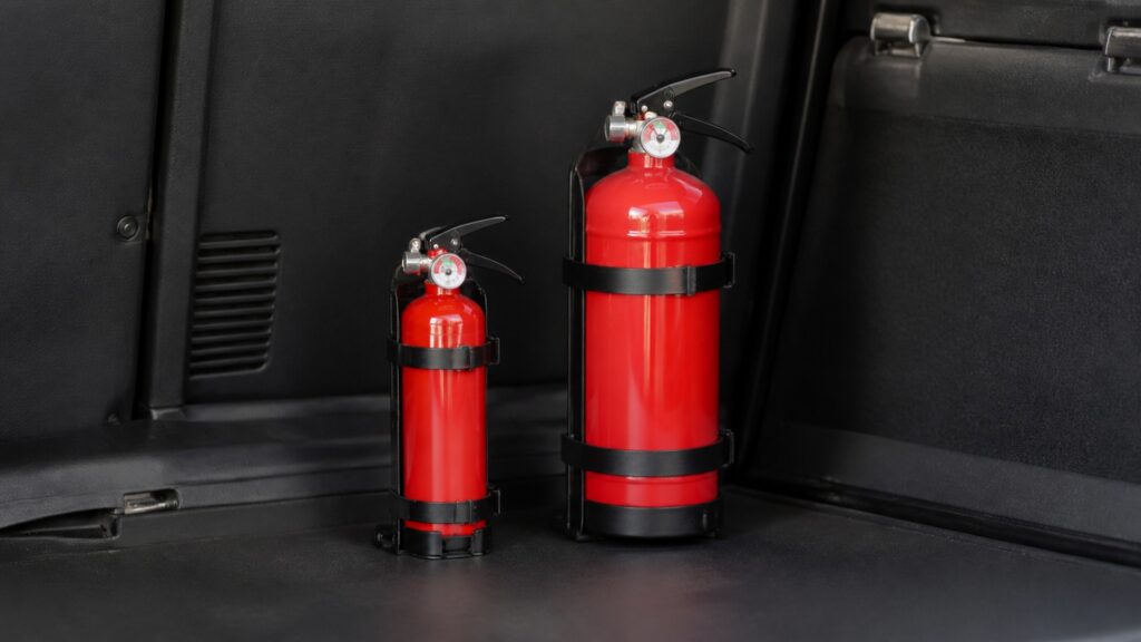 compact vehicle fire extinguishers explainer hero image for Review Streets