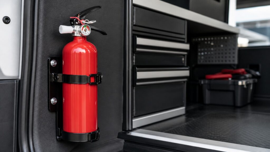 compact vehicle fire extinguishers explainer hero image for Review Streets