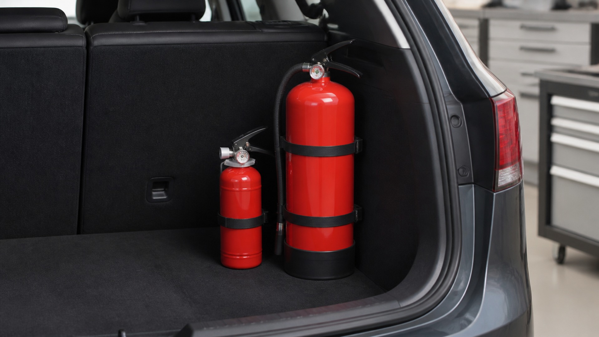 When to Use Compact Vehicle Fire Extinguishers Instead of Automotive Fire Extinguishers