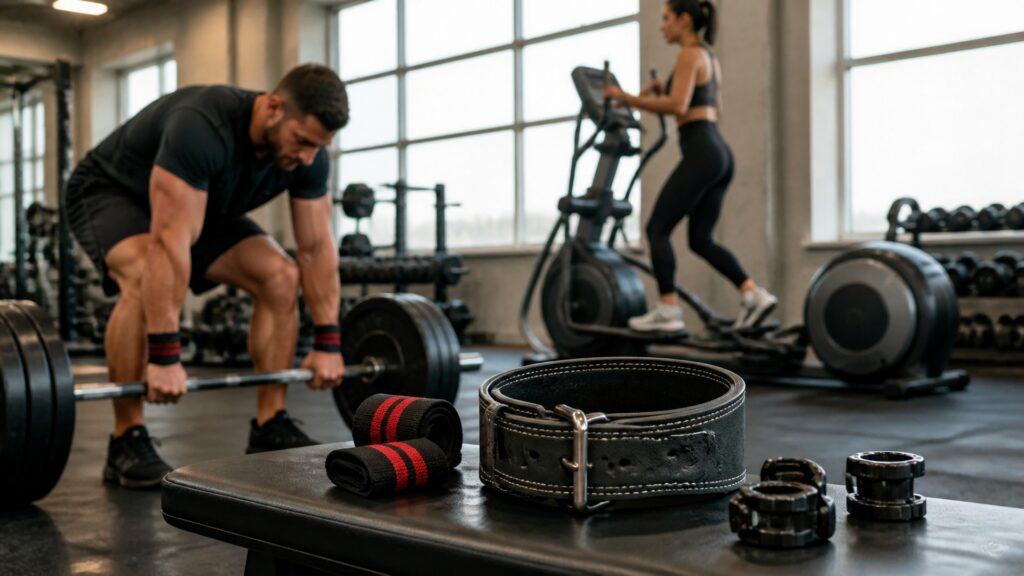 weightlifting accessories explainer hero image for Review Streets