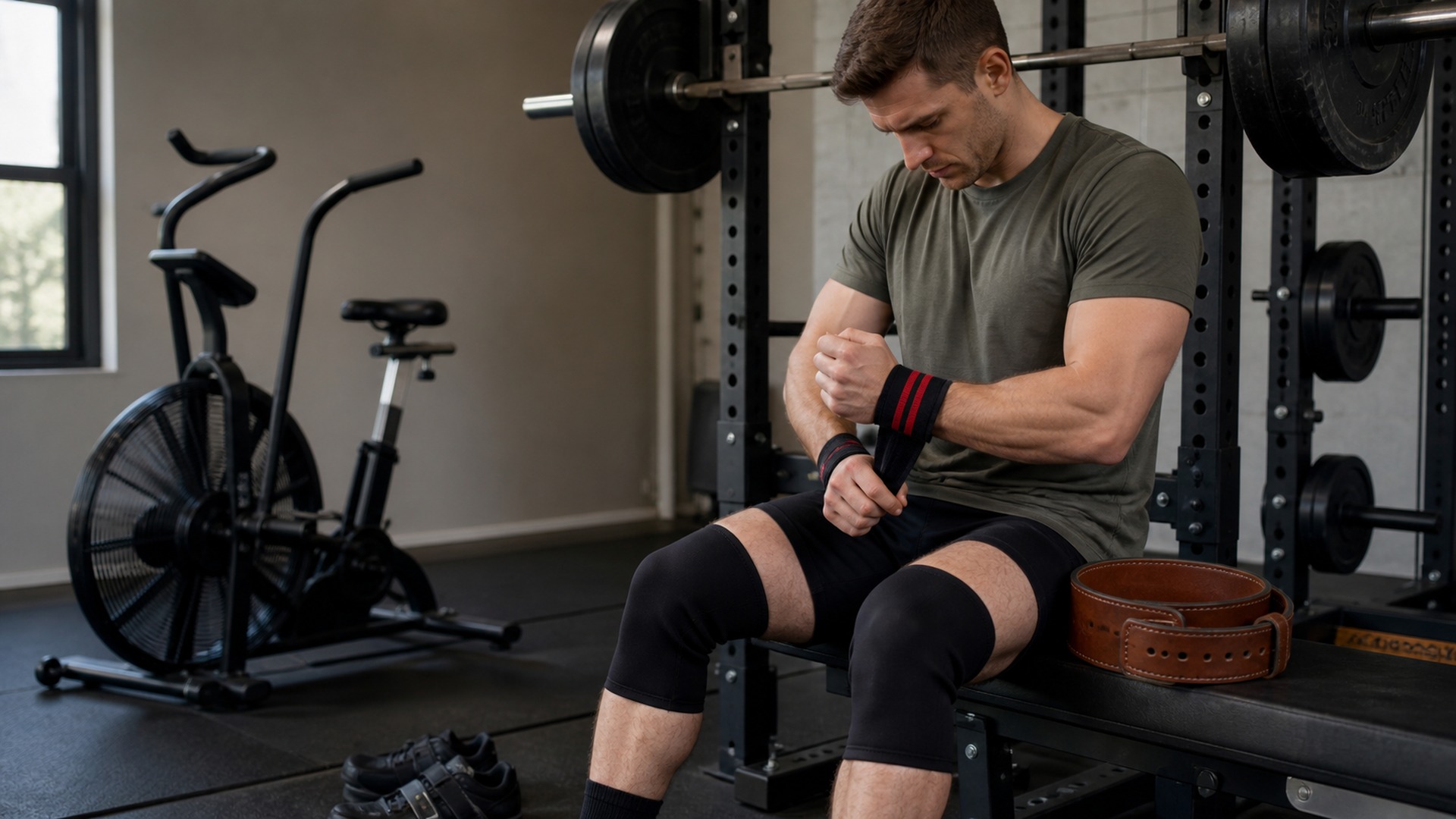 When to Use Weightlifting Accessories Instead of Exercise Bikes