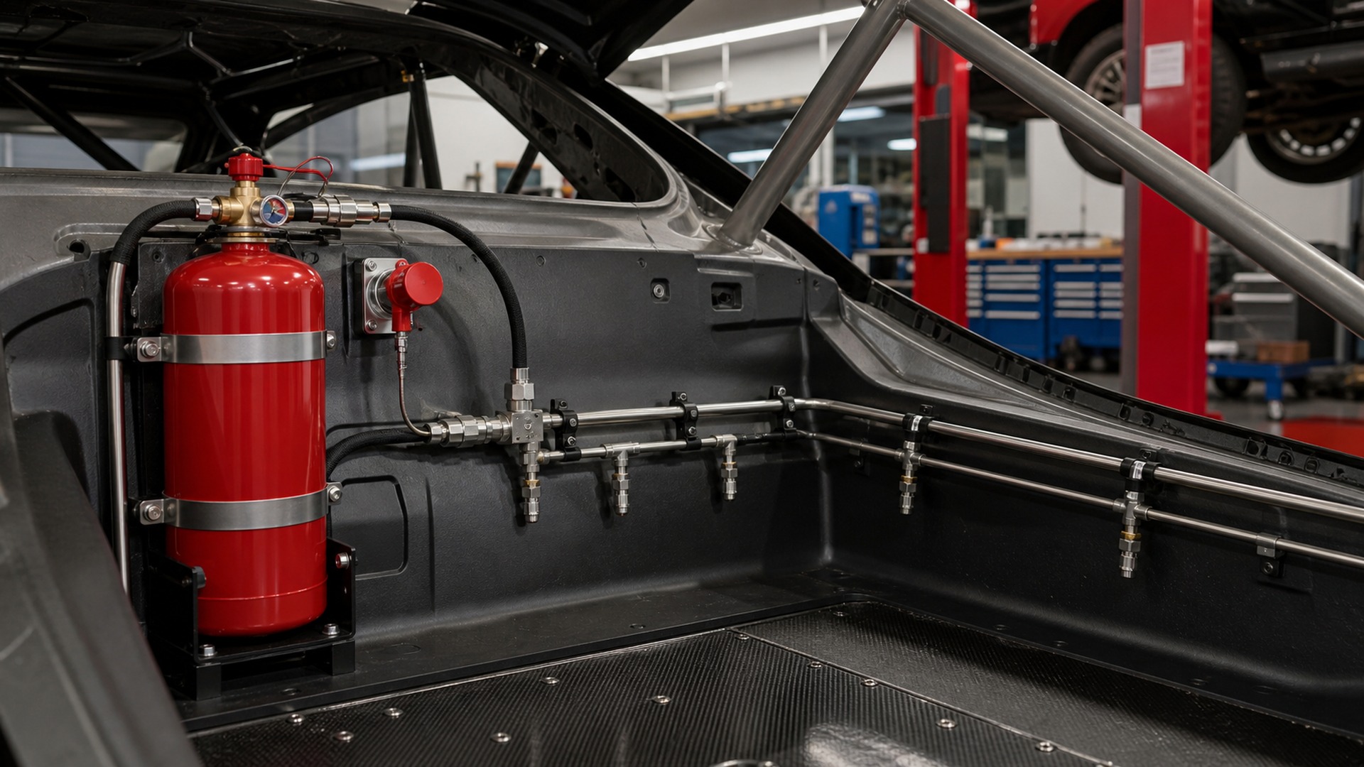 How Vehicle Fire Suppressant Systems Work