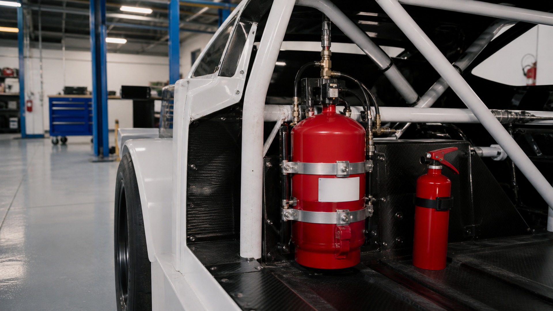 When to Use Vehicle Fire Suppressant Systems Instead of Compact Vehicle Fire Extinguishers