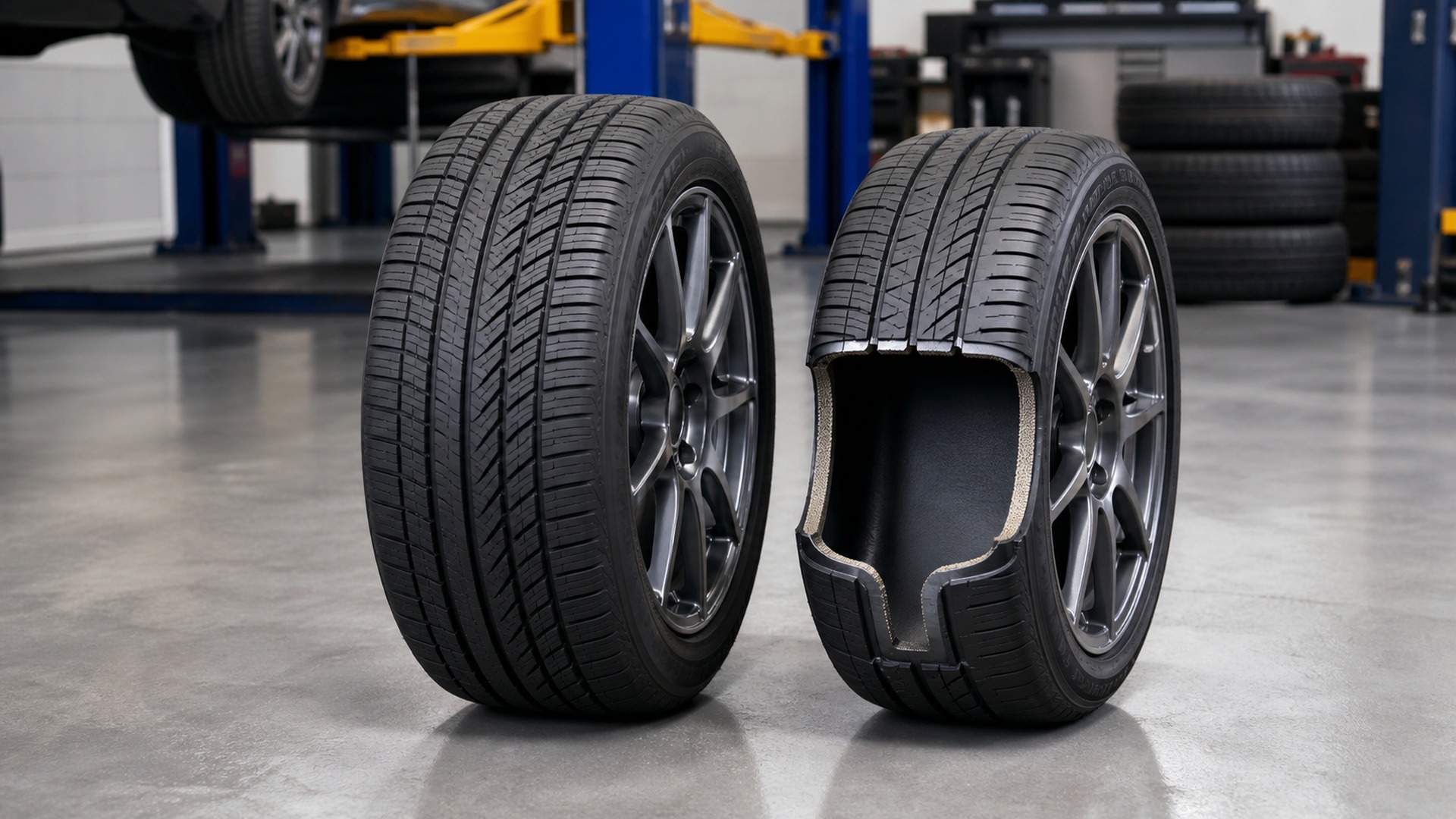 What Makes All-Season Tires Different from Run-Flat Tires