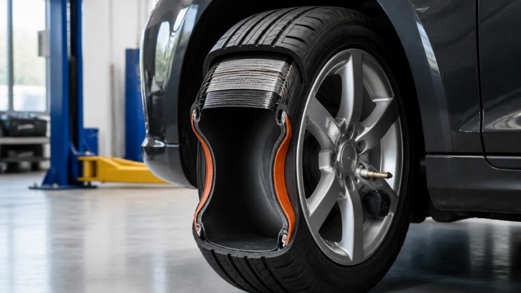 run-flat tires explainer hero image for Review Streets
