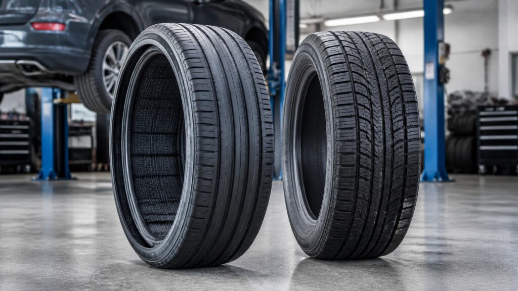 run-flat tires explainer hero image for Review Streets