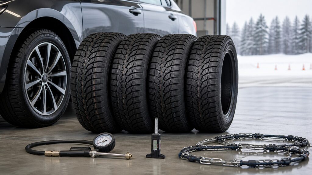 winter tires explainer hero image for Review Streets