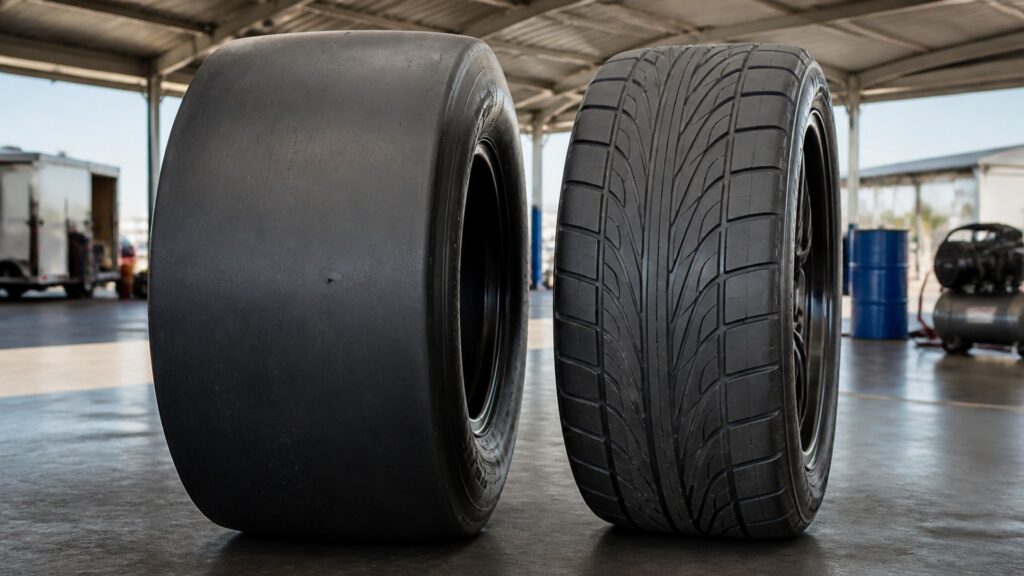 drag racing tires explainer hero image for Review Streets