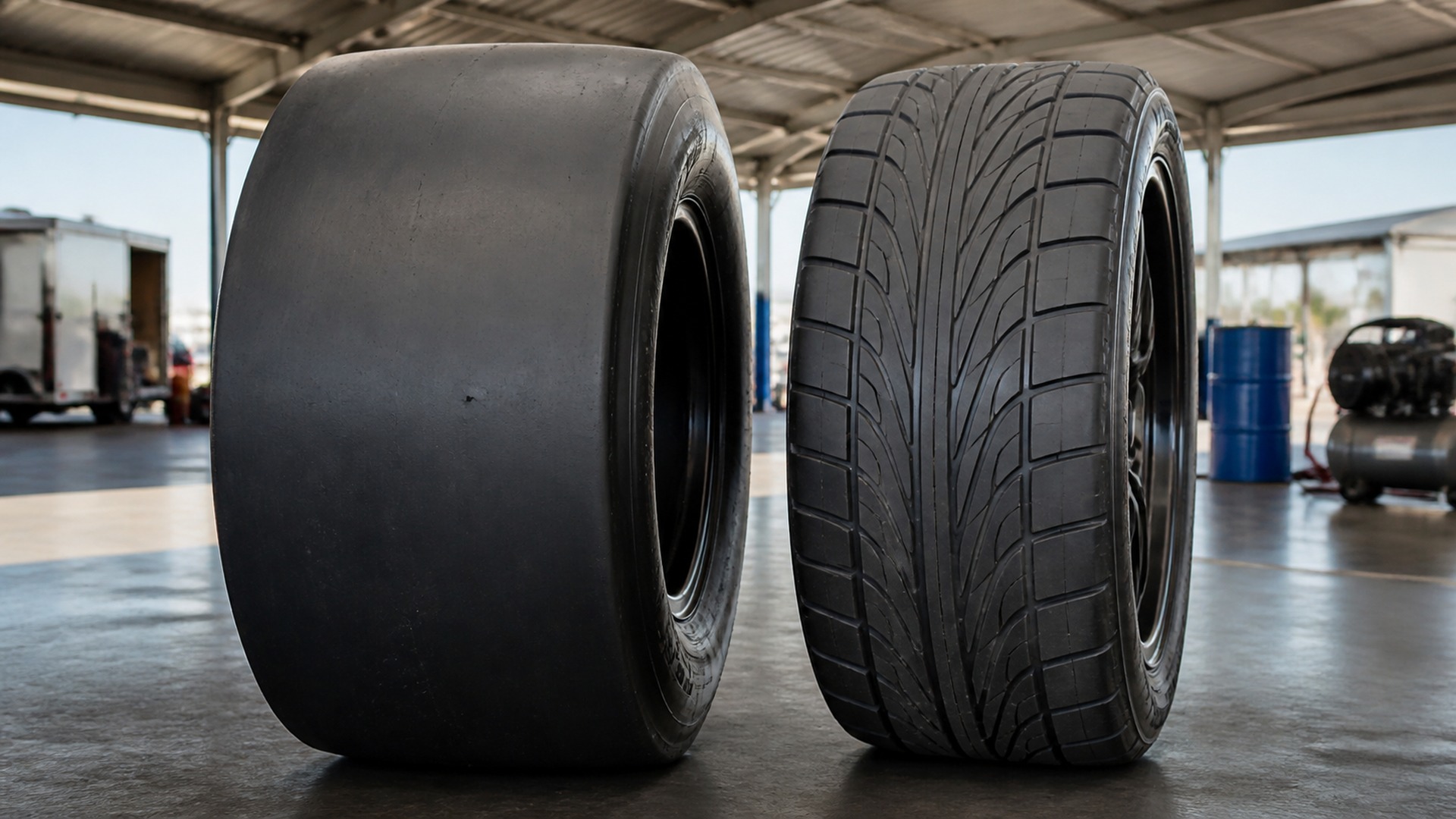 What Makes Drag Racing Tires Different from Autocross Tires